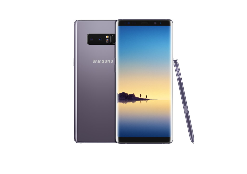 Galaxy Note 8 Orchid Gray