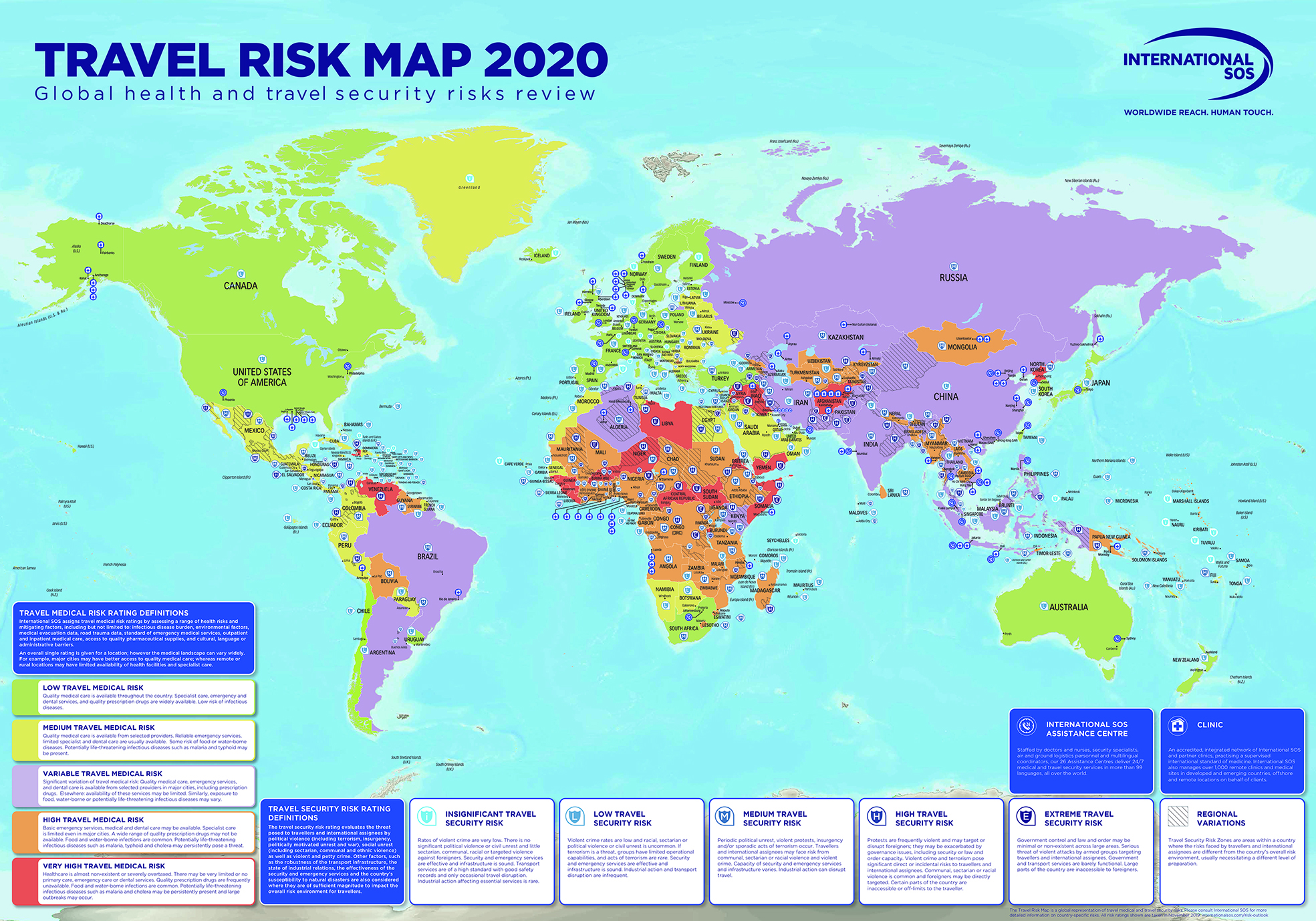 country travel risk map
