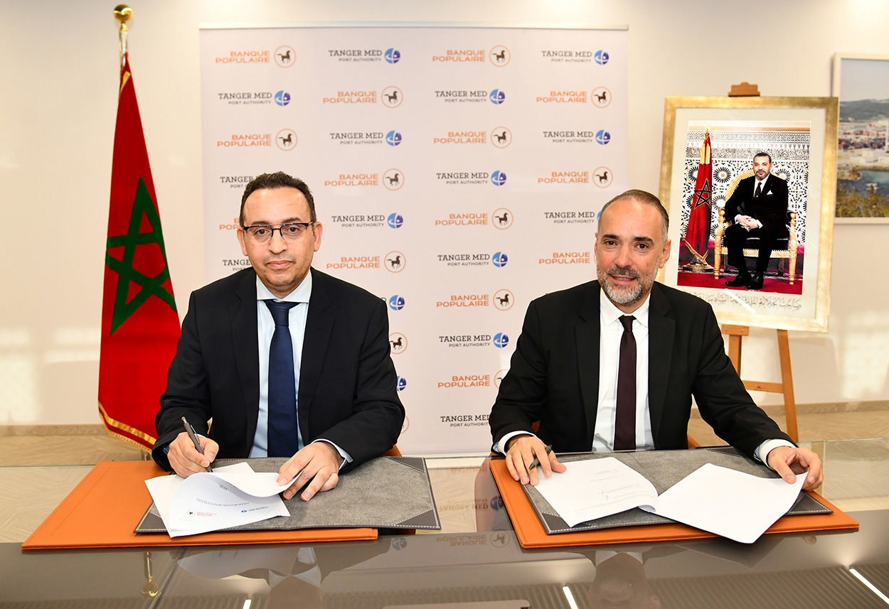 BCP y Tanger Med desarrollarán soluciones de pago que se aplicarán al sector portuario