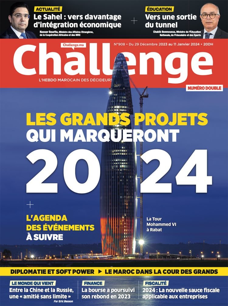Challenge N°908 • Du 29 Décembre 2023 au 11 Janvier 2024 Challenge.ma