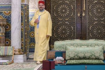 sm le roi, roi, mohammed vi, laylat al qadr, mosquée hassan II