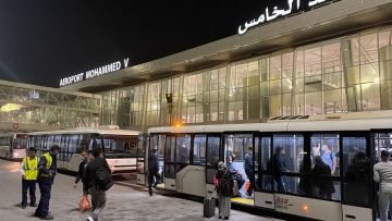 aéroport, maroc, afrique