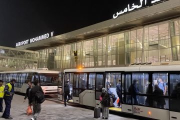 aéroport, maroc, afrique