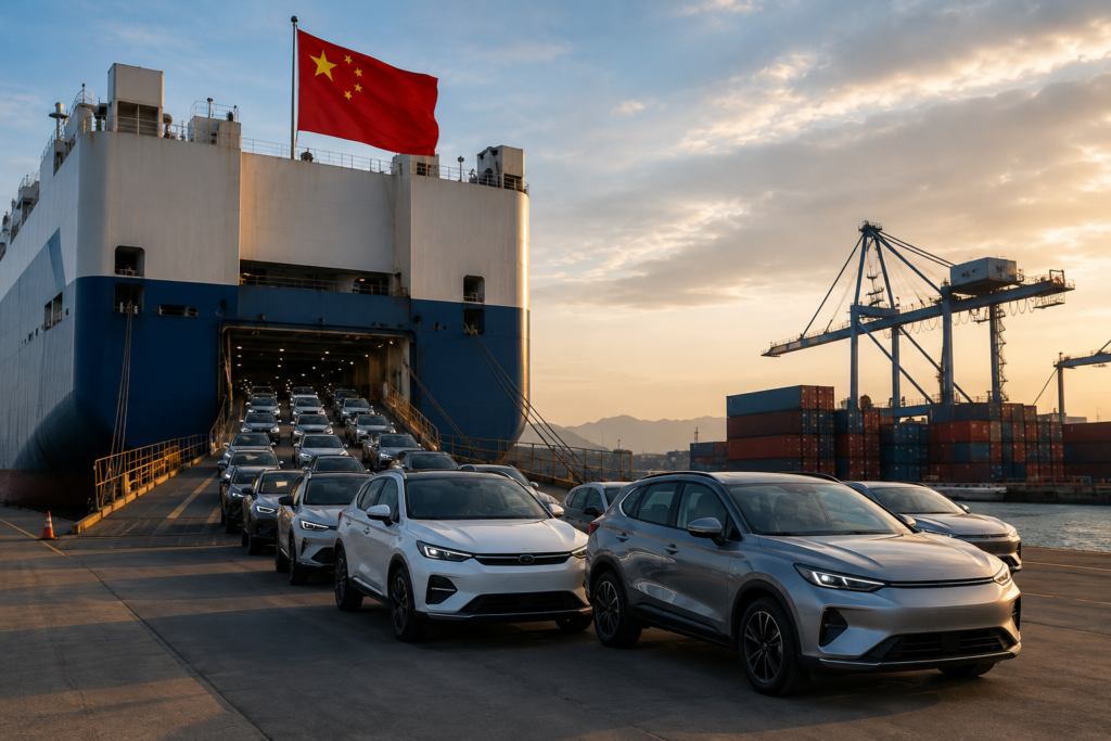 Voitures chinoises : pourquoi le Maroc se retrouve au cœur d'une bataille mondiale